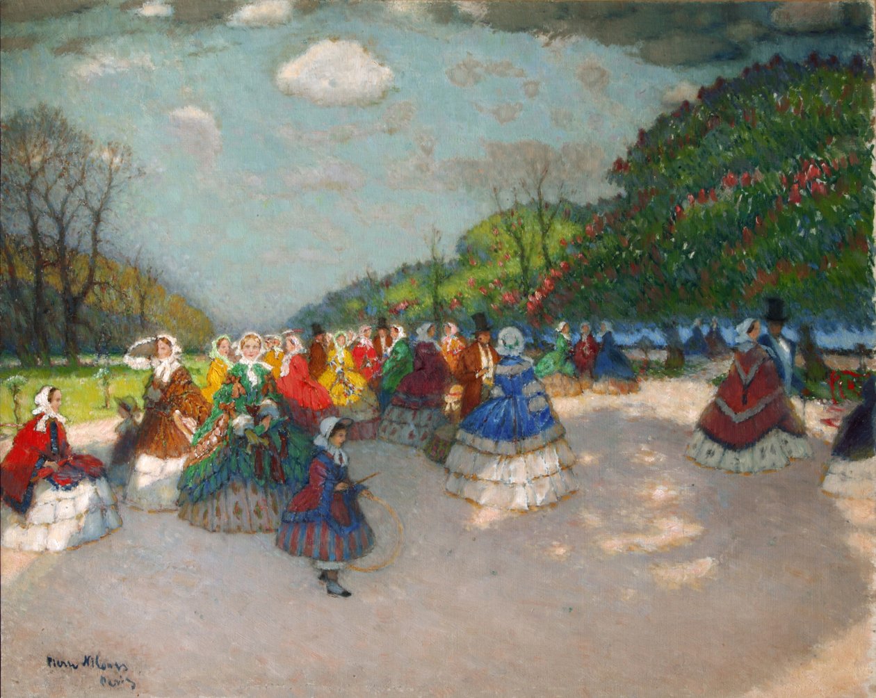 En tur i forårsparken af Pyotr Alexandrovich Nilus