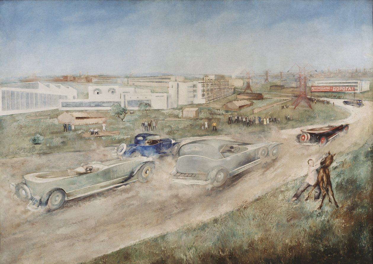 Billøb, 1930 af Pyotr Vladimirovich Williams