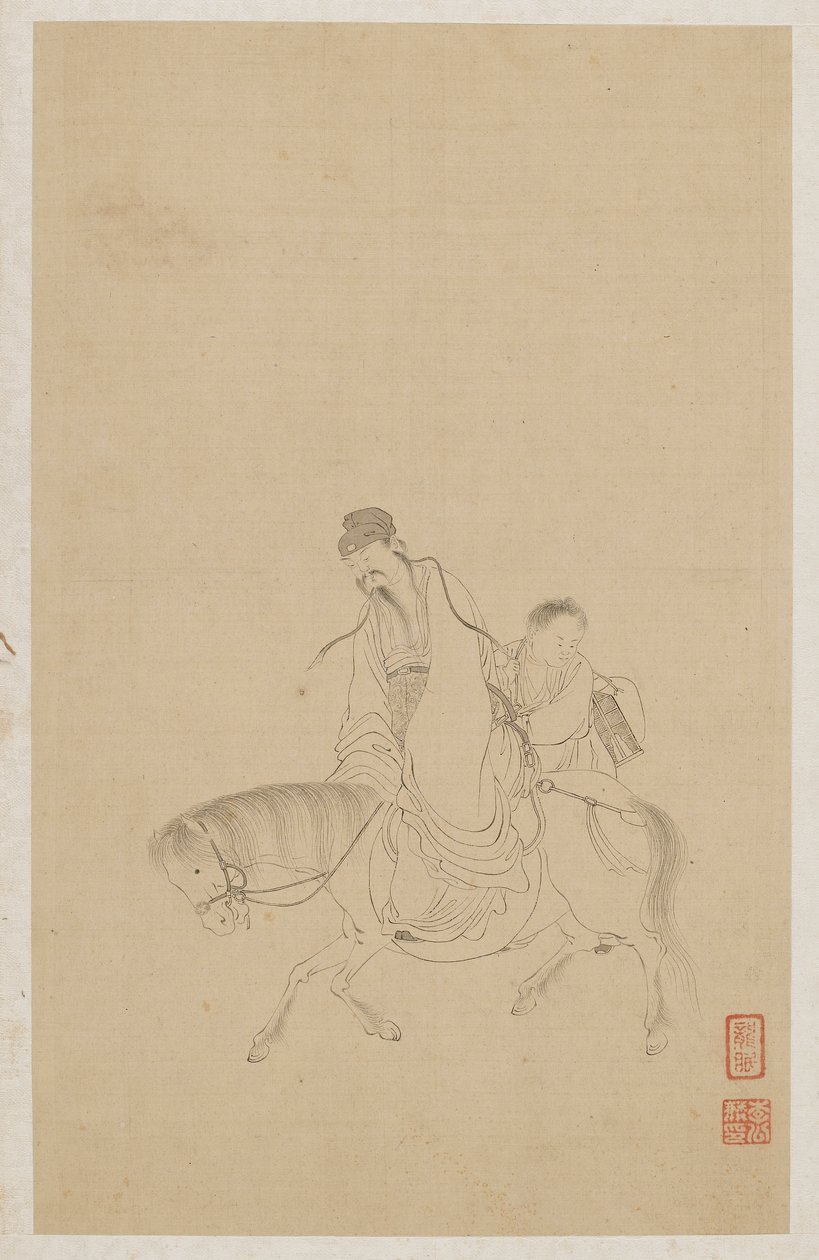Figurer af Qing Dynasty Chinese School