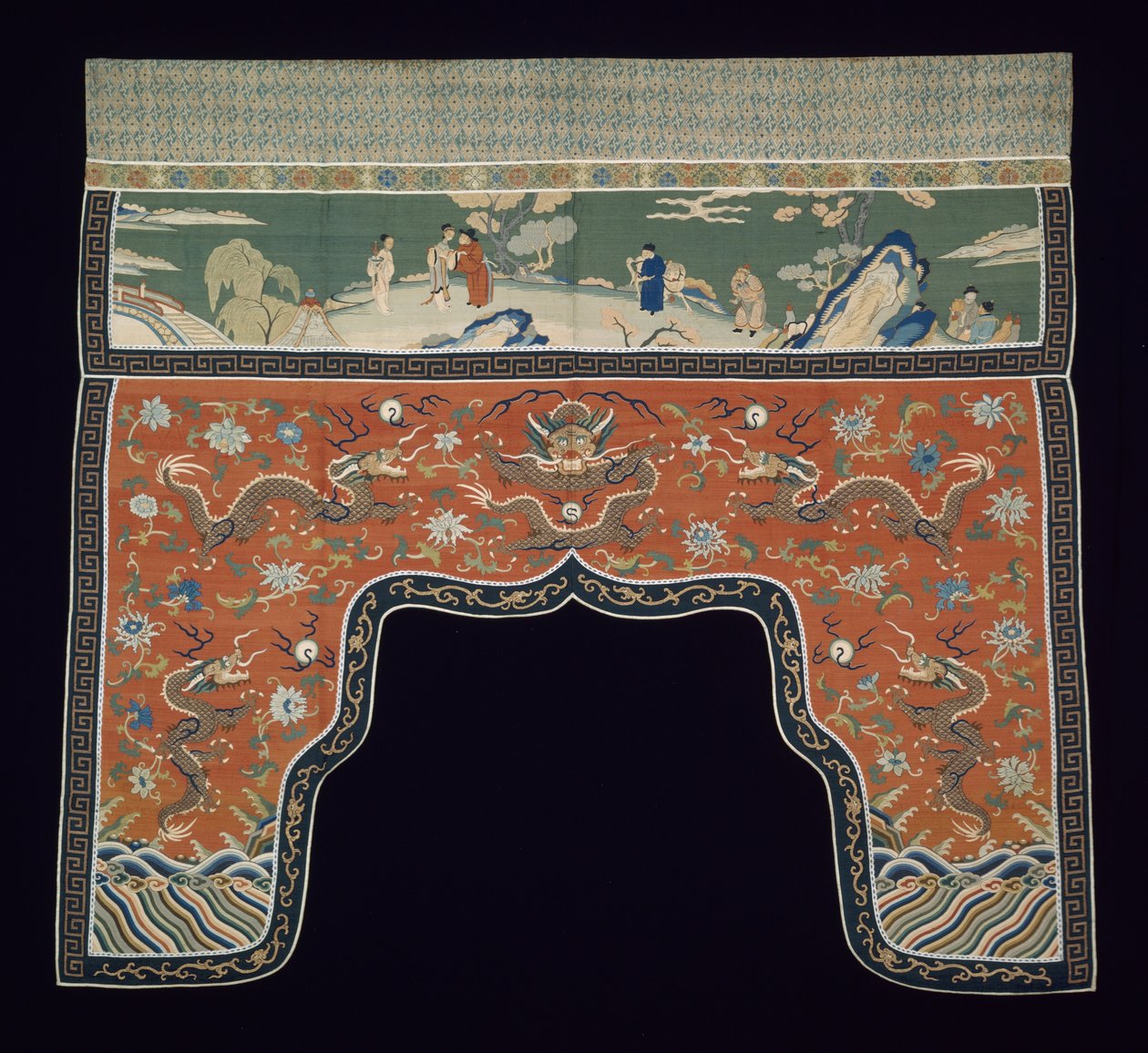 Valance, 1799 af Qing Dynasty Chinese School