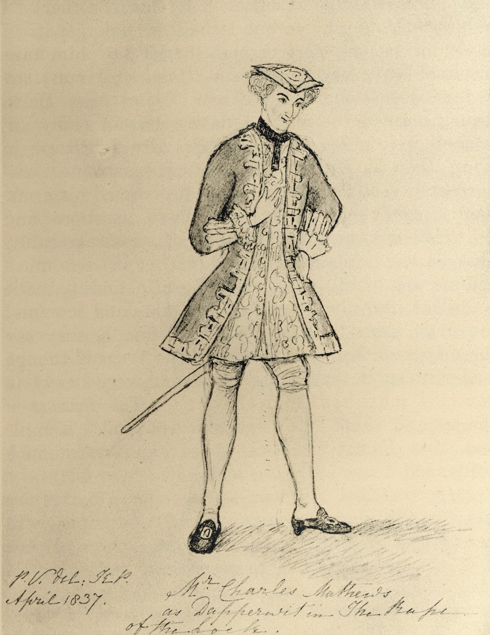 Charles Matthews (1803-78) af Queen Victoria