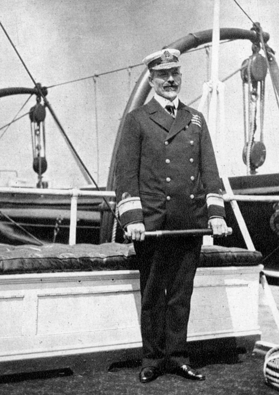 Commodore Sir Archibald Milne 1855-1938, 1908. af Queen Alexandra