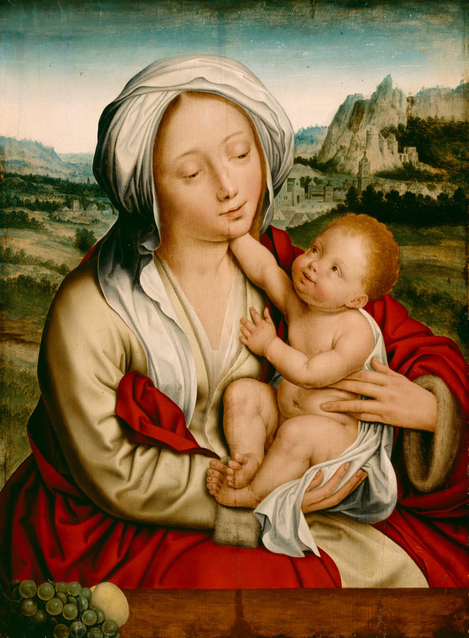 Madonna og barn, ca. 1520 af Quentin Massys or Metsys
