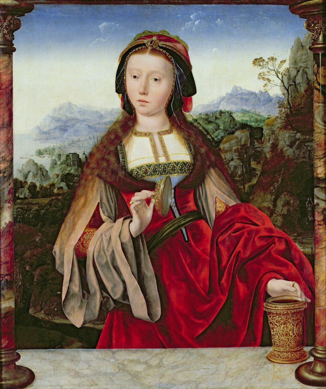 Mary Magdalene, c.1520-25 af Quentin Massys or Metsys