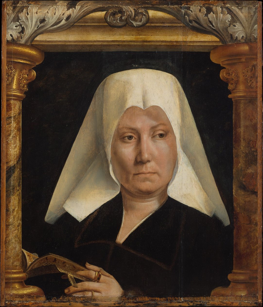 Portræt af en kvinde af Quentin Matsys
