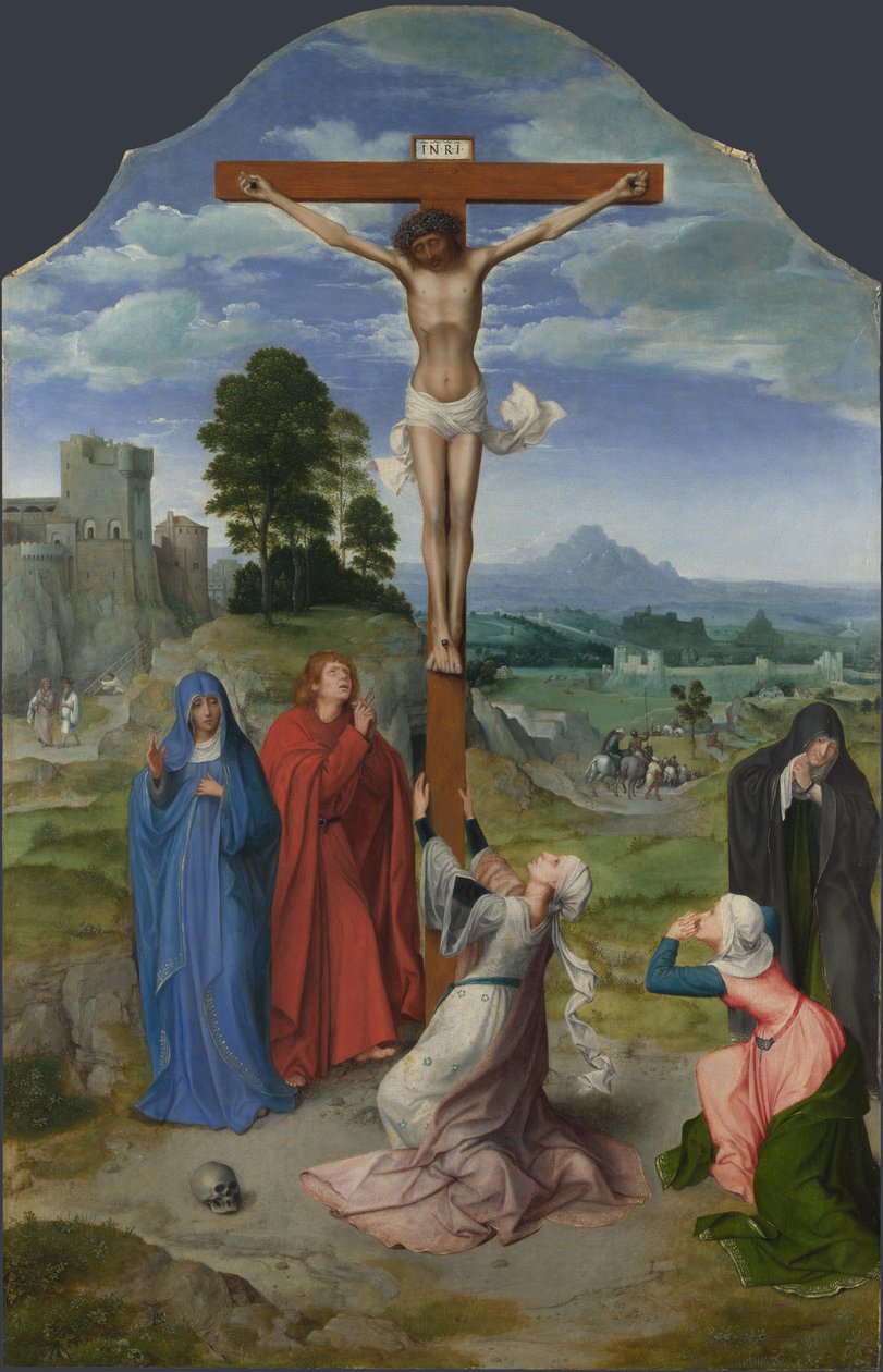 Korsfæstelsen, ca 1515 af Quentin Massys or Metsys