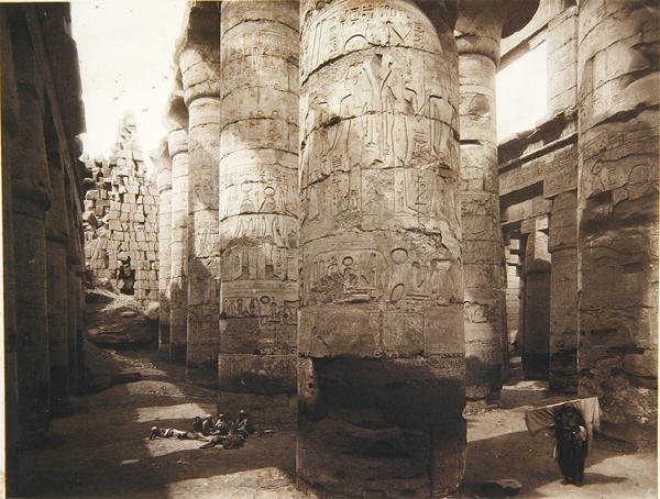 Store tempel i Karnak af R.M. Junghaendel