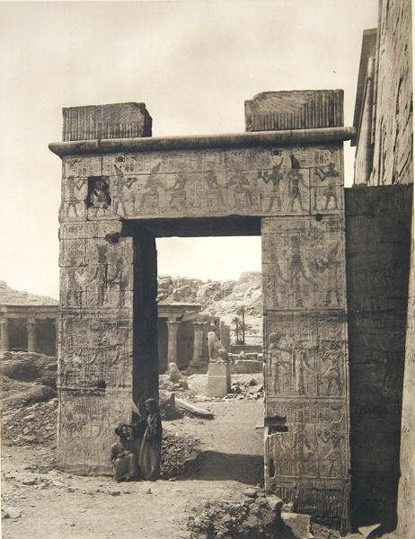 Isis-templet ved Philae af R.M. Junghaendel