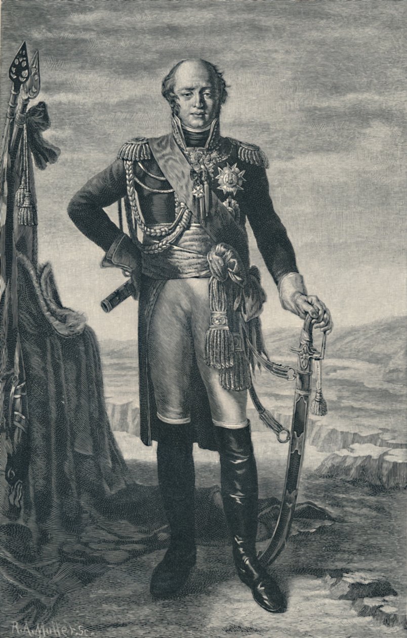 Louis-Nicolas Davout, c1800, 1896 af R. A. Muller