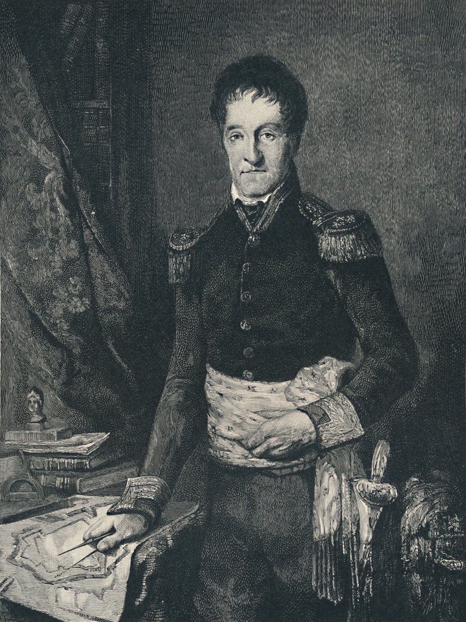 Lazare-Nicolas-Marguerite Carnot, c1800-1823, 1896 af R. G. Tietze