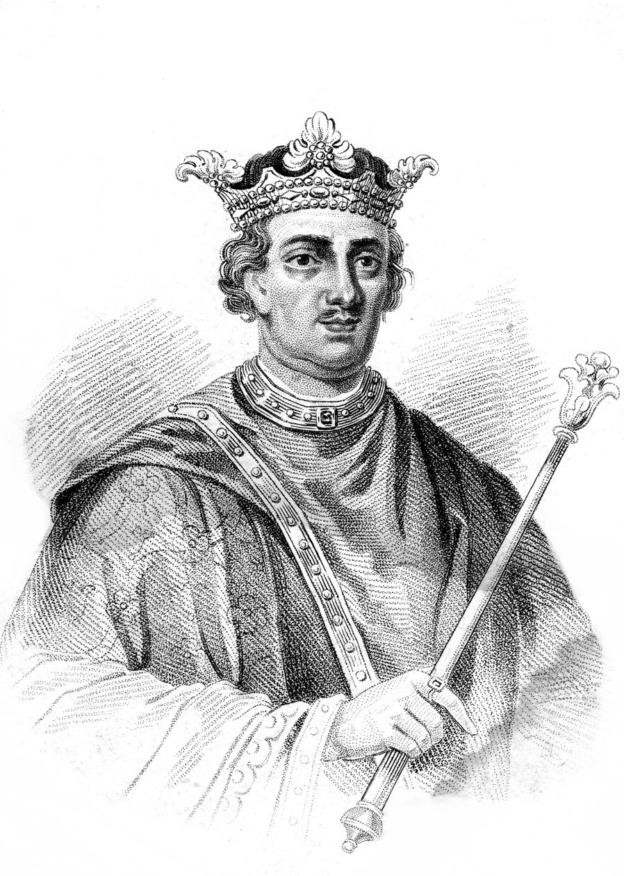 Henrik II, konge af England. af R. Page