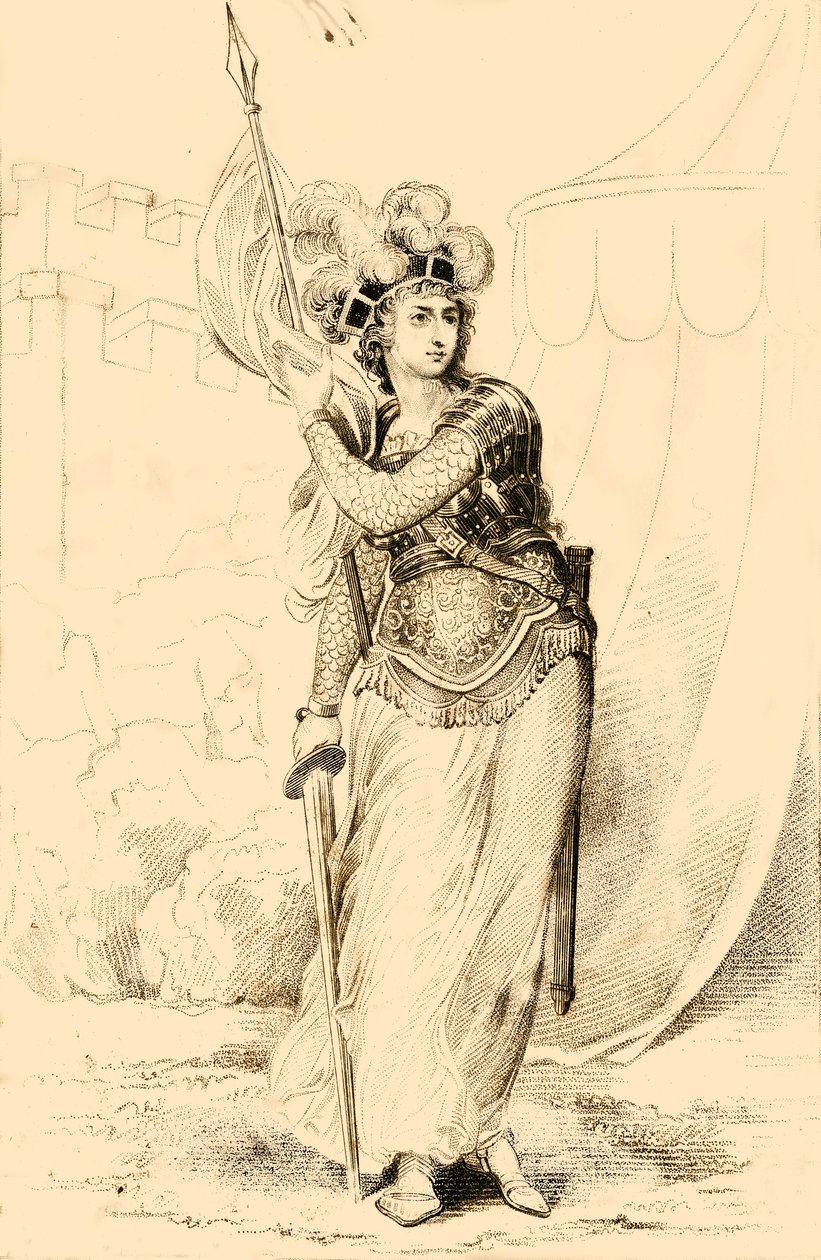 Joan DArc, Jomfruen af Orleans, 1821. af R. Page