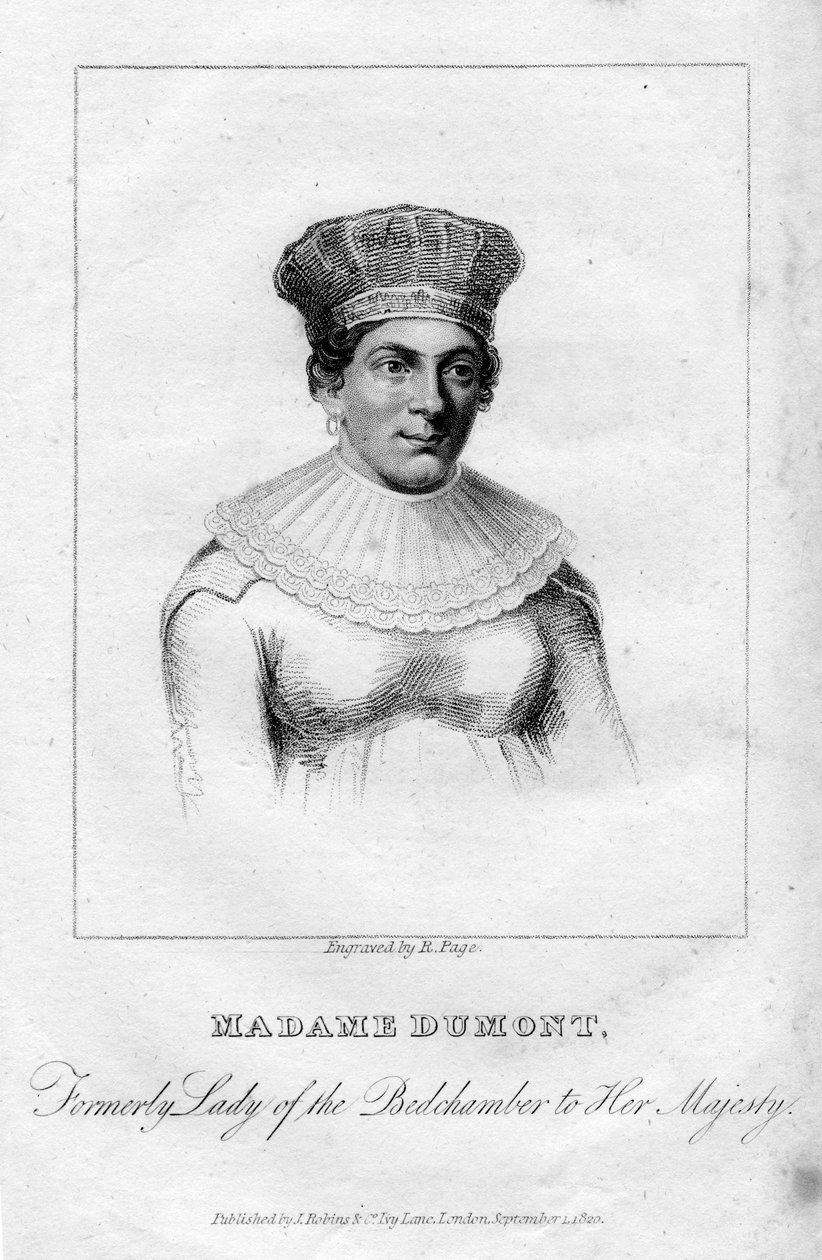 Madame Dumont, 1800-tallet. af R. Page