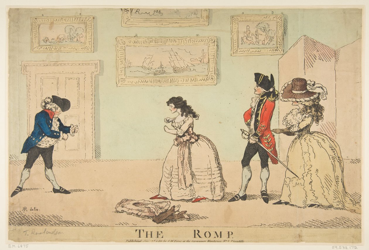 The Romp, 3. januar 1786. af R Rushworth