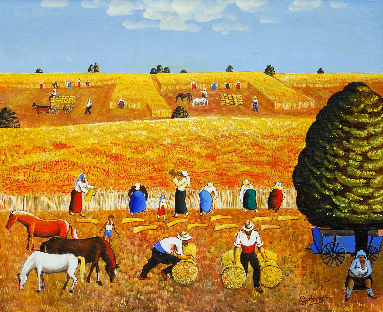 Golden Harvest, 2002 af Radi Nedelchev