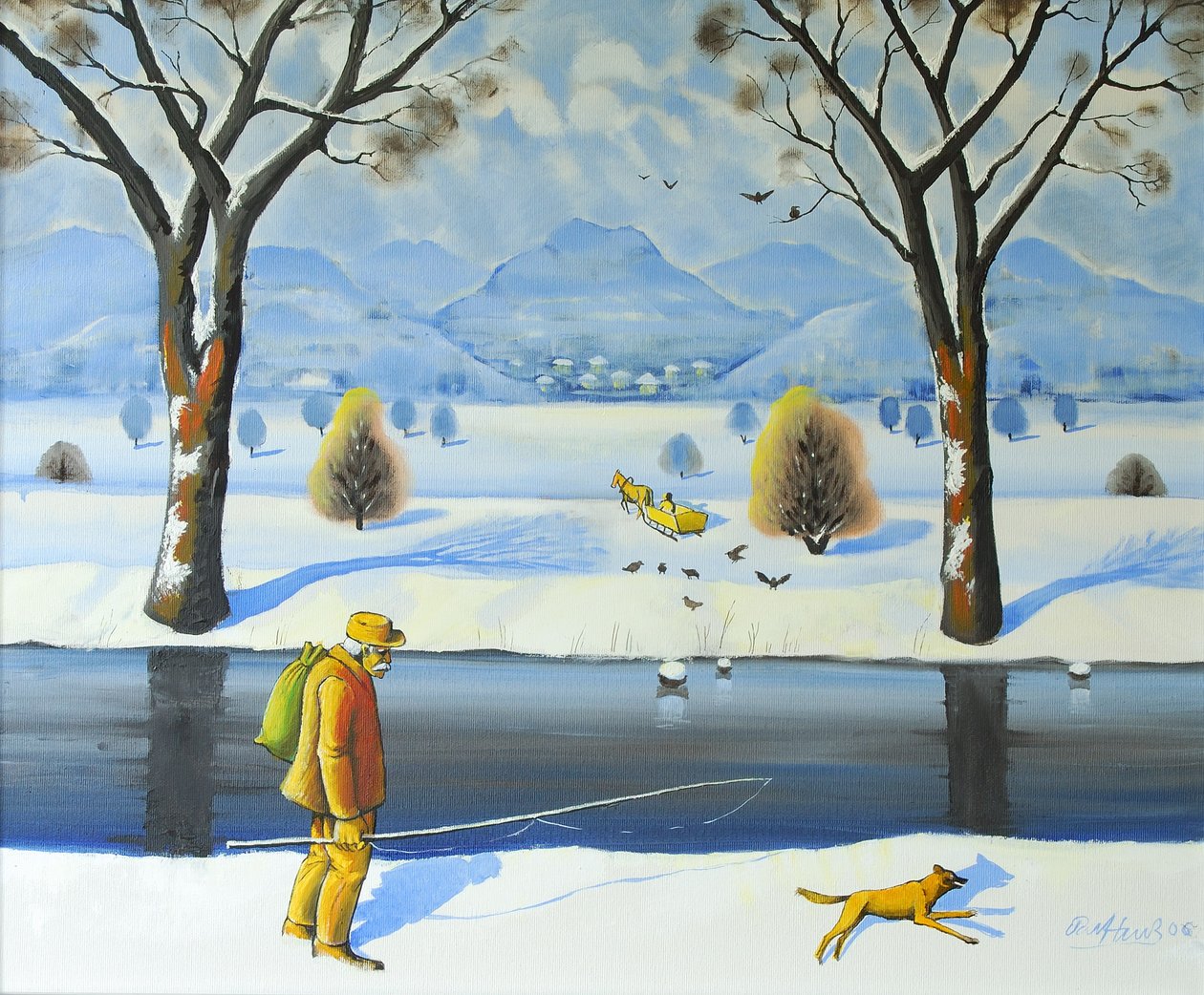 Winters Walk, 2005 af Radi Nedelchev