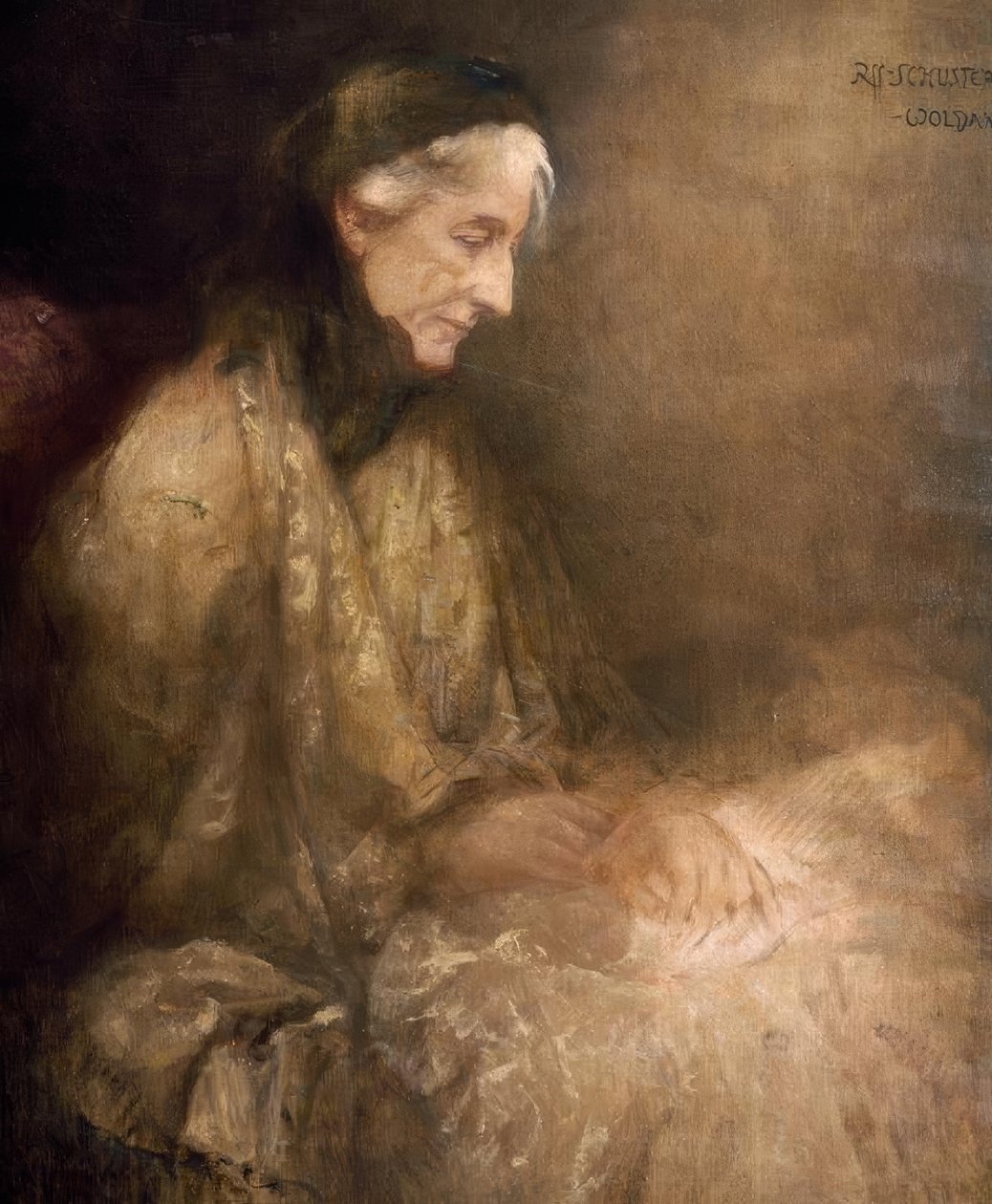 Cosima Wagner af Raffael Schuster Woldan
