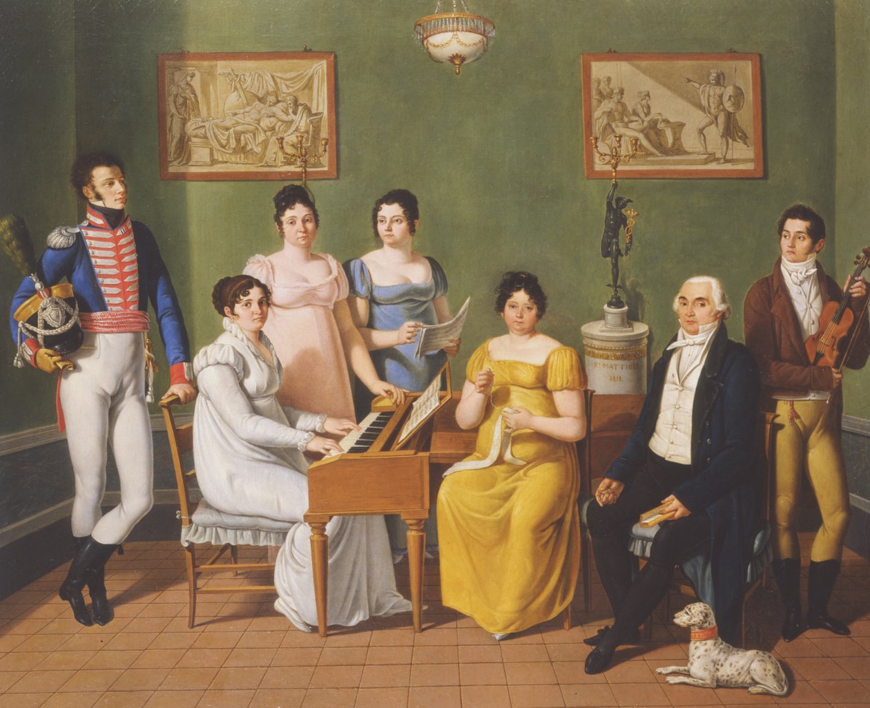 Familien Mattioli af Raffaele Mattioli