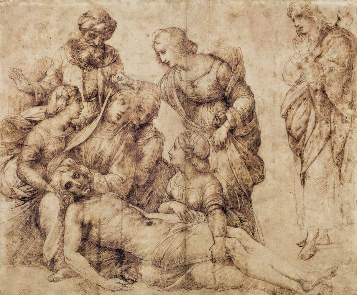 Klagesang af Raffaello Sanzio Raphael