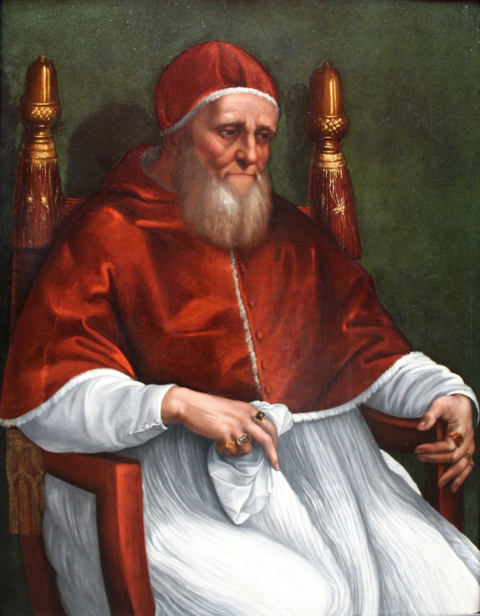 Portræt af pave Julius II af Raffaello Sanzio Raphael