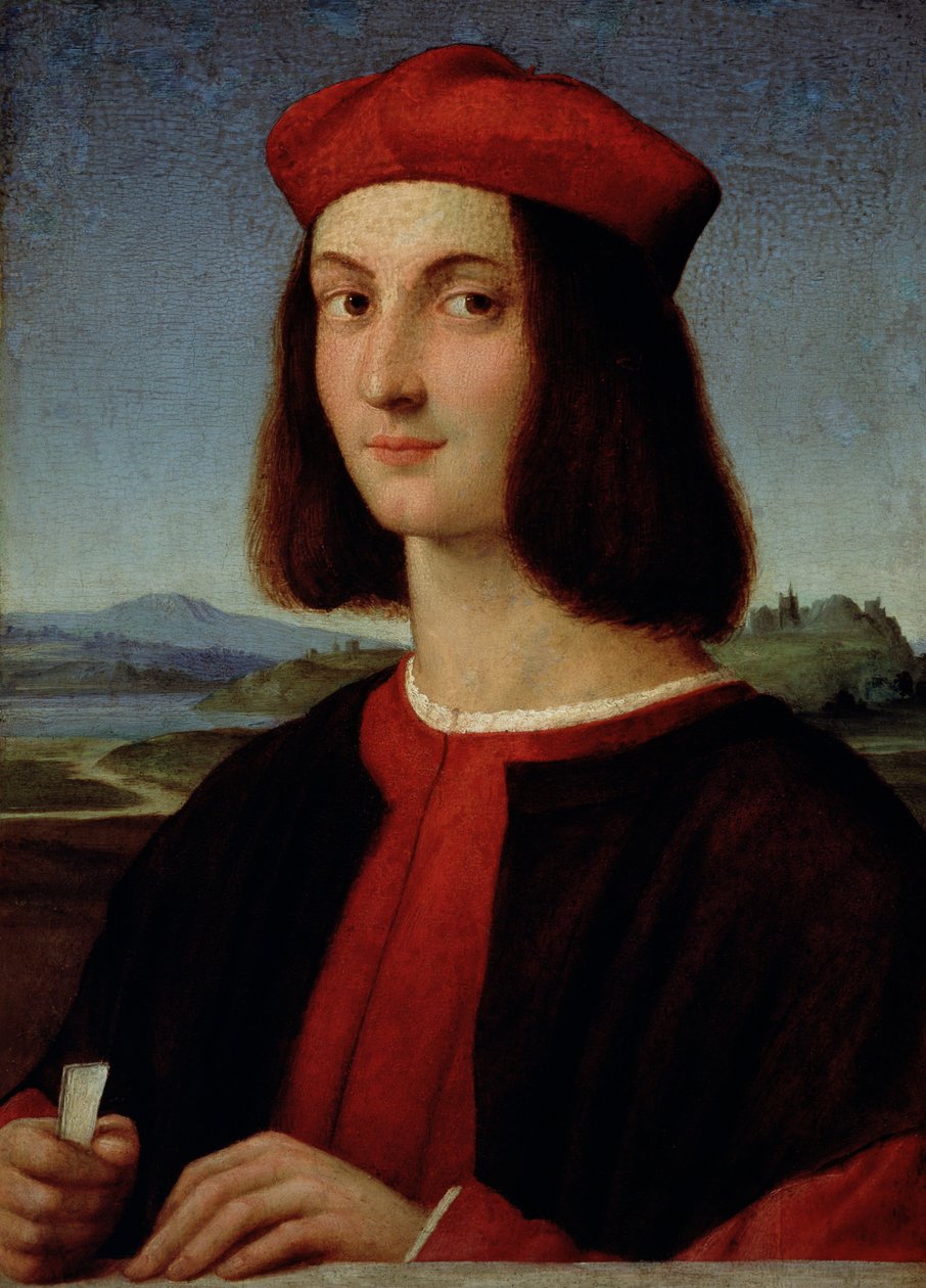 Portræt af den unge Pietro Bembo, 1504-6 af Raffaello Sanzio Raphael