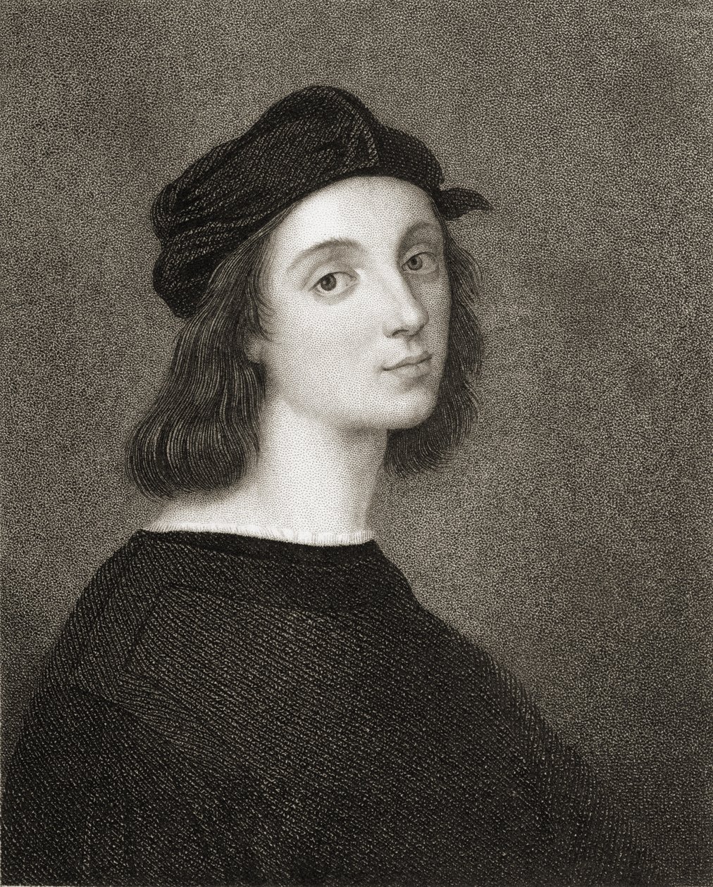Raphael (Raffaello Sanzio) af Urbino (1483-1520) fra 