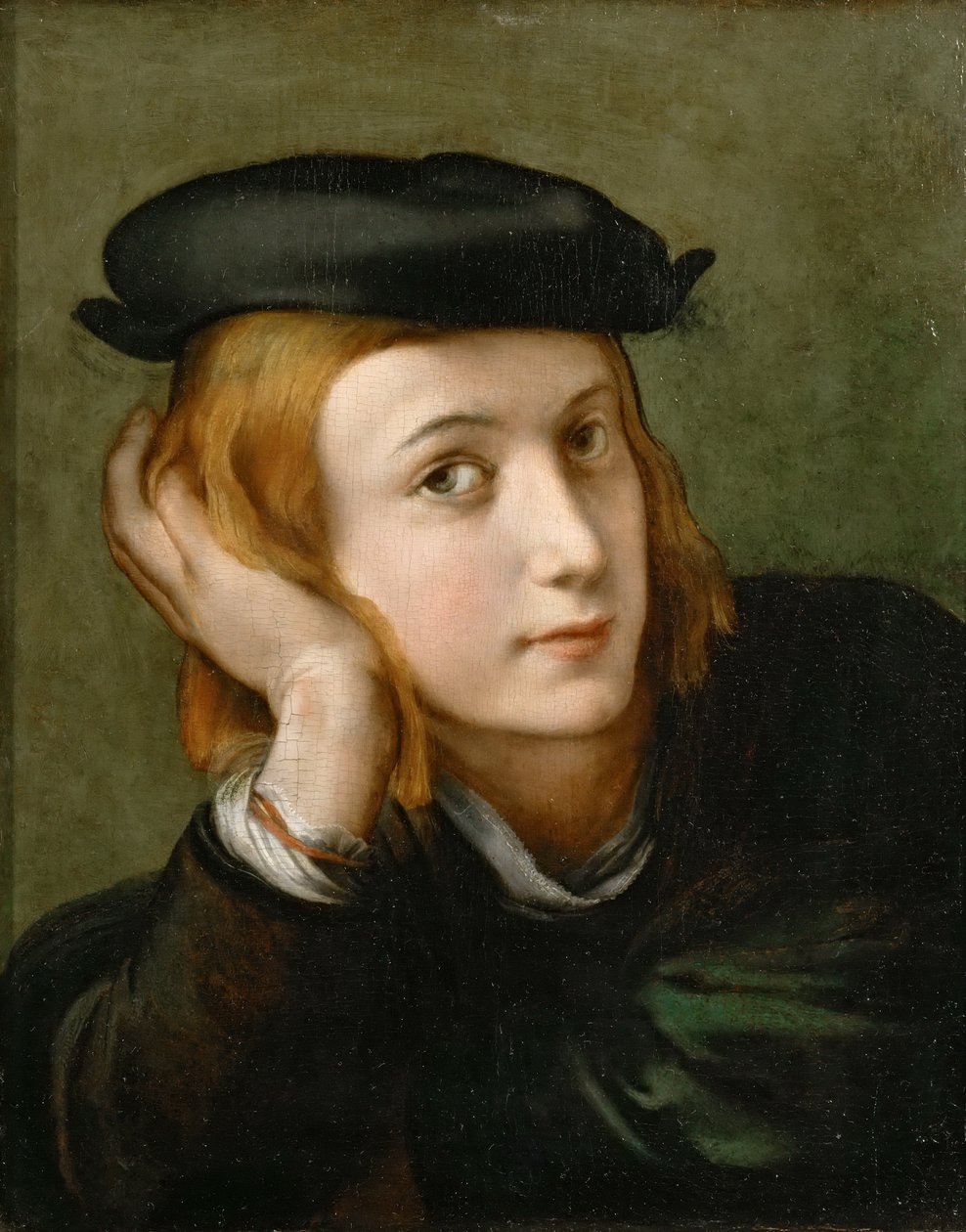 Portræt af en ung mand af Raffaello Sanzio Raphael