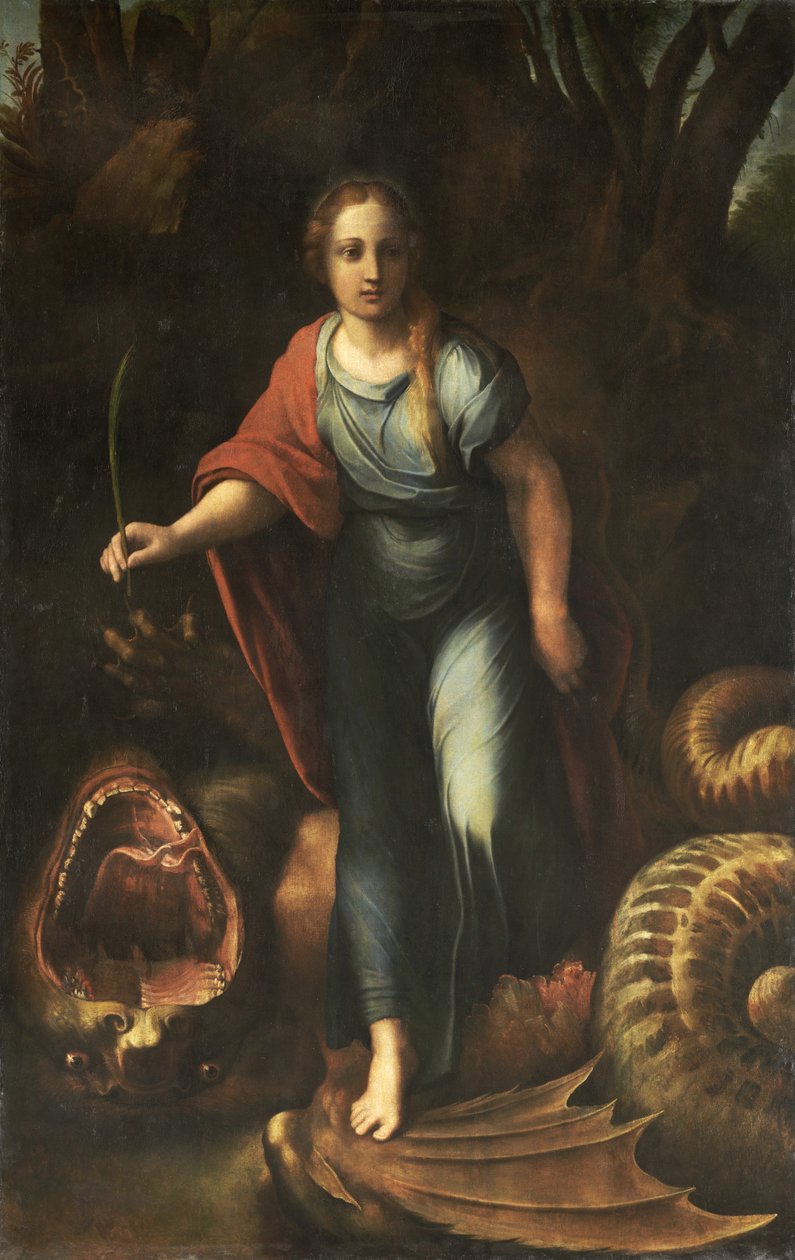 Den hellige Margaret af Raffaello Sanzio Raphael