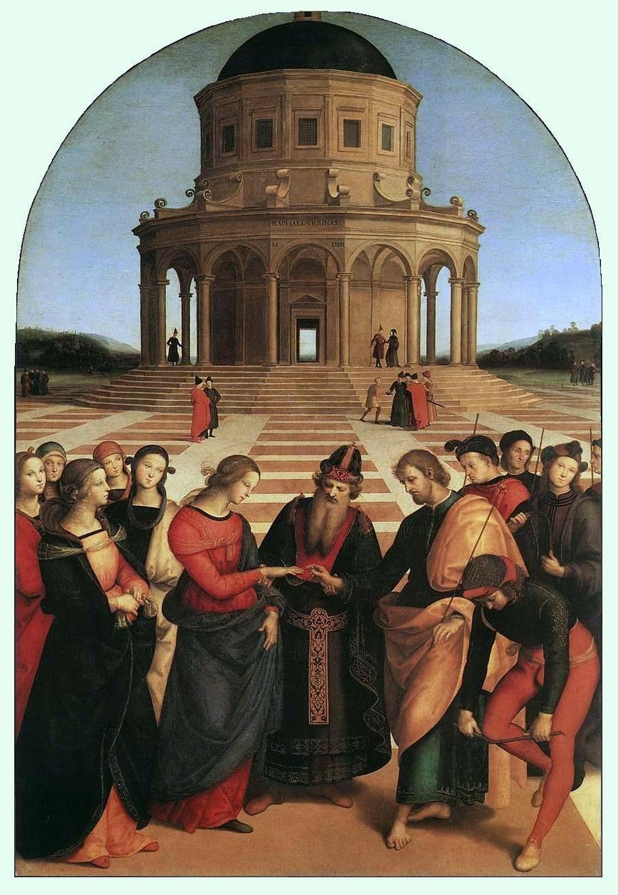Ægteskab af Raffaello Sanzio Raphael