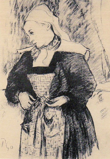 Breton II af Raffaello Sanzio Raphael