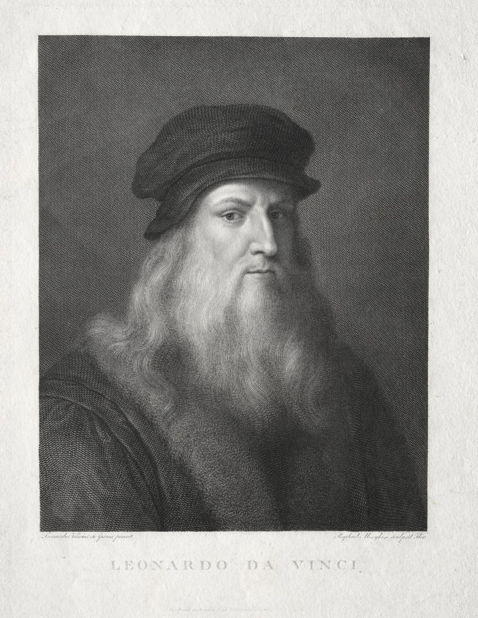 Leonardo Da Vinci af Raffaello Morghen