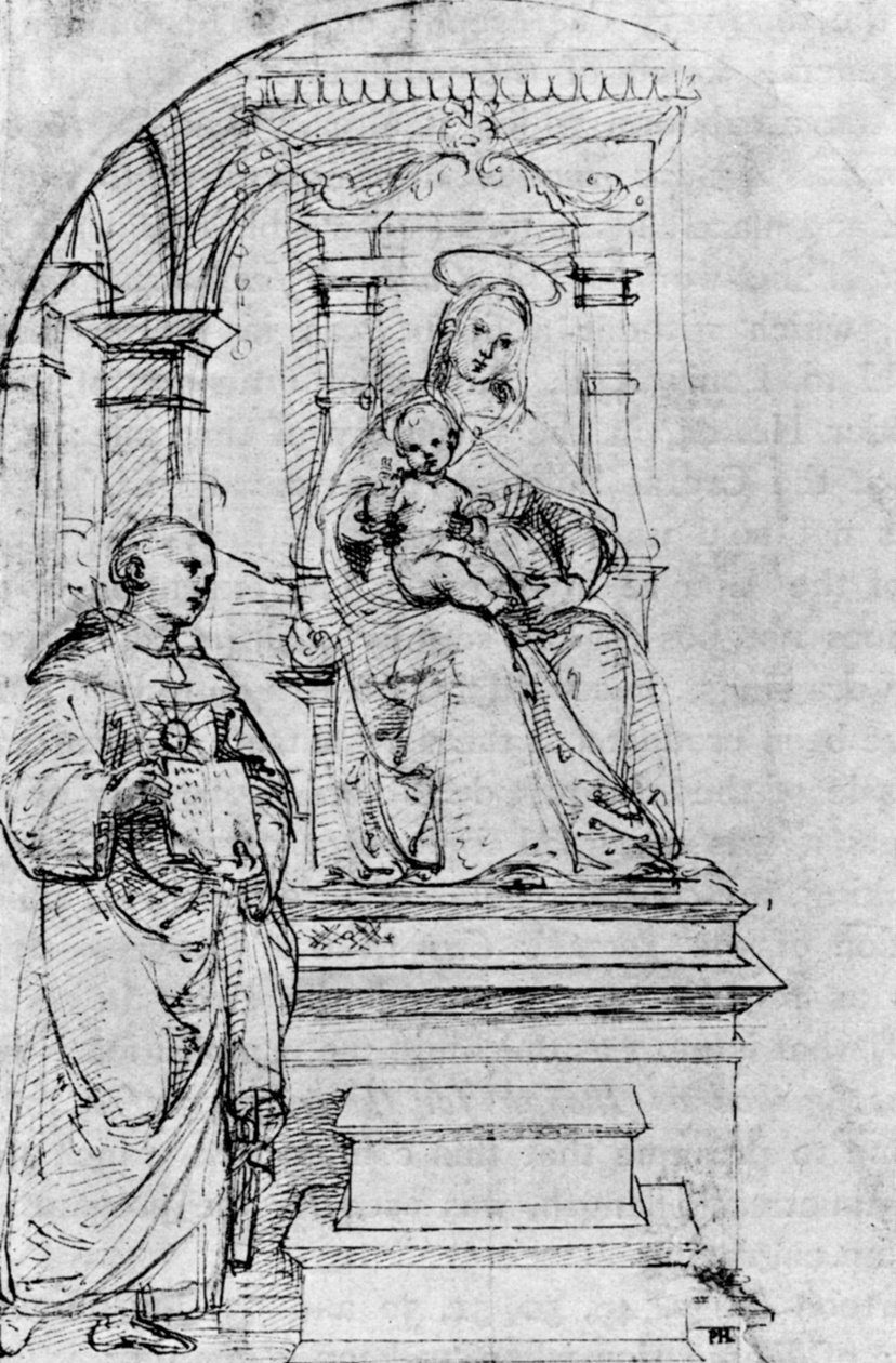 Nicholas af Tolentino, 1913. af Raffaello Sanzio Raphael