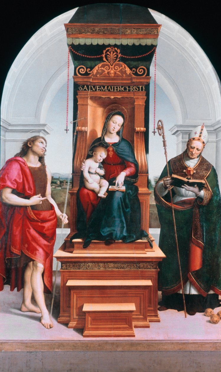 Ansidei Madonna, 1505 af Raffaello Sanzio Raphael