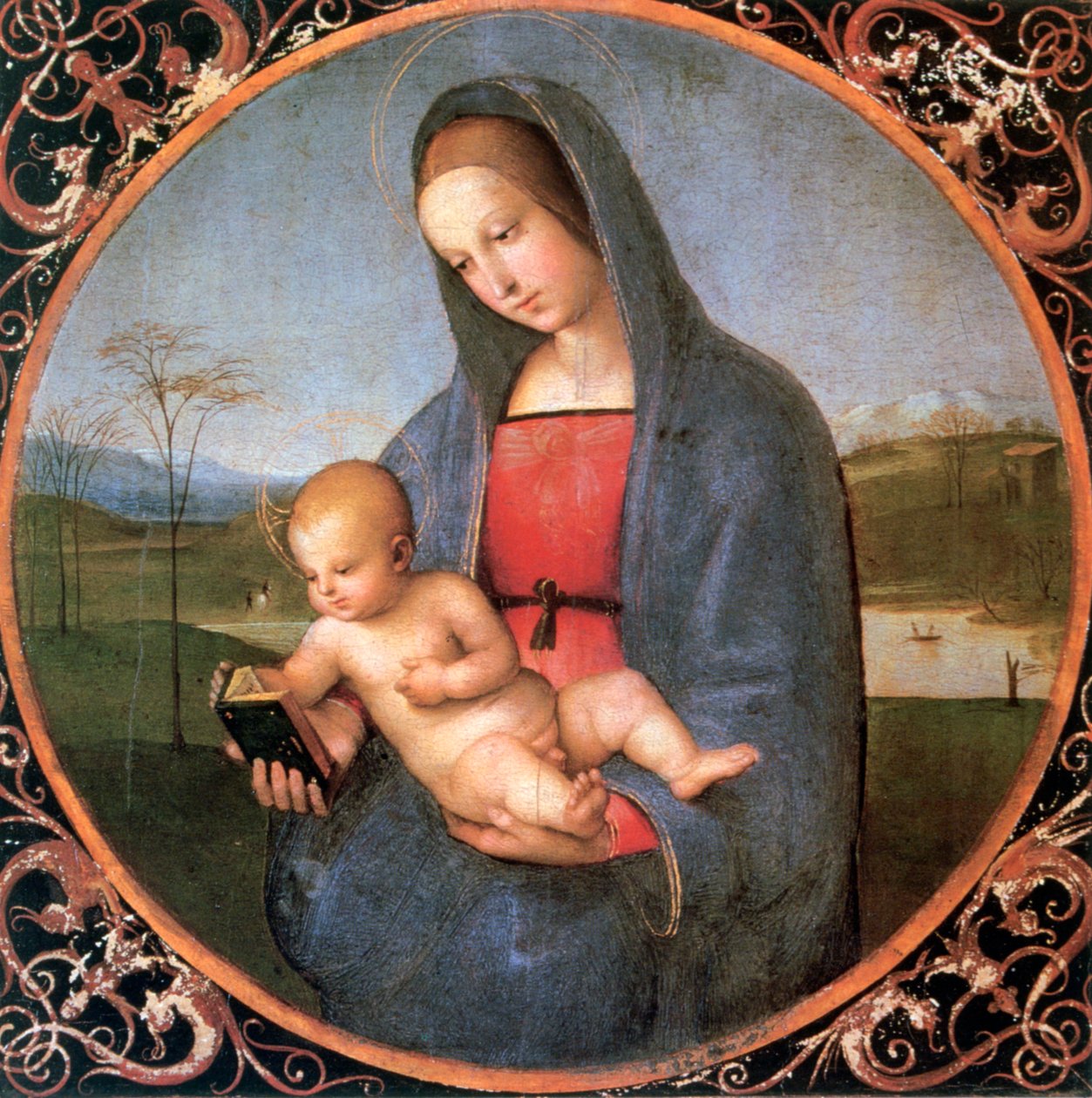 Madonna Conestabile, 1502-1503 af Raffaello Sanzio Raphael