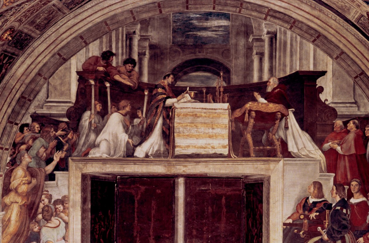 Messen i Bolsena, 1512 af Raffaello Sanzio Raphael