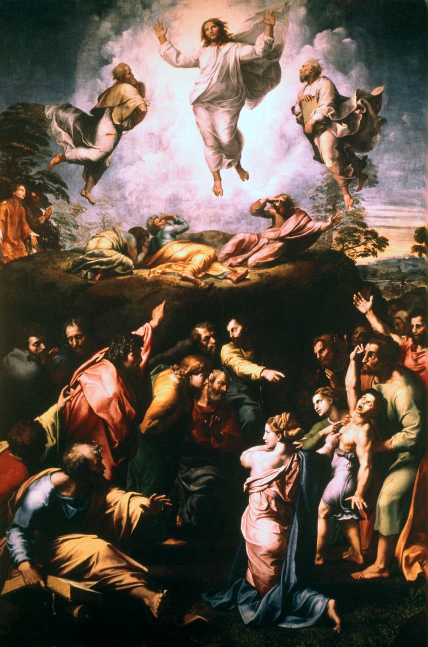 Forvandlingen, c1519-1520 af Raffaello Sanzio Raphael