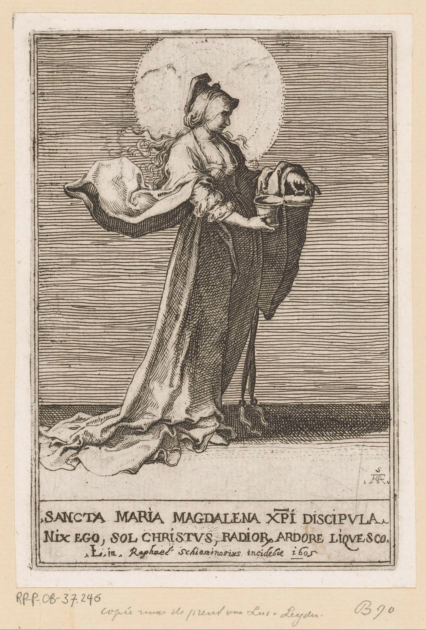 Maria Magdalena af Raffaello Schiaminossi
