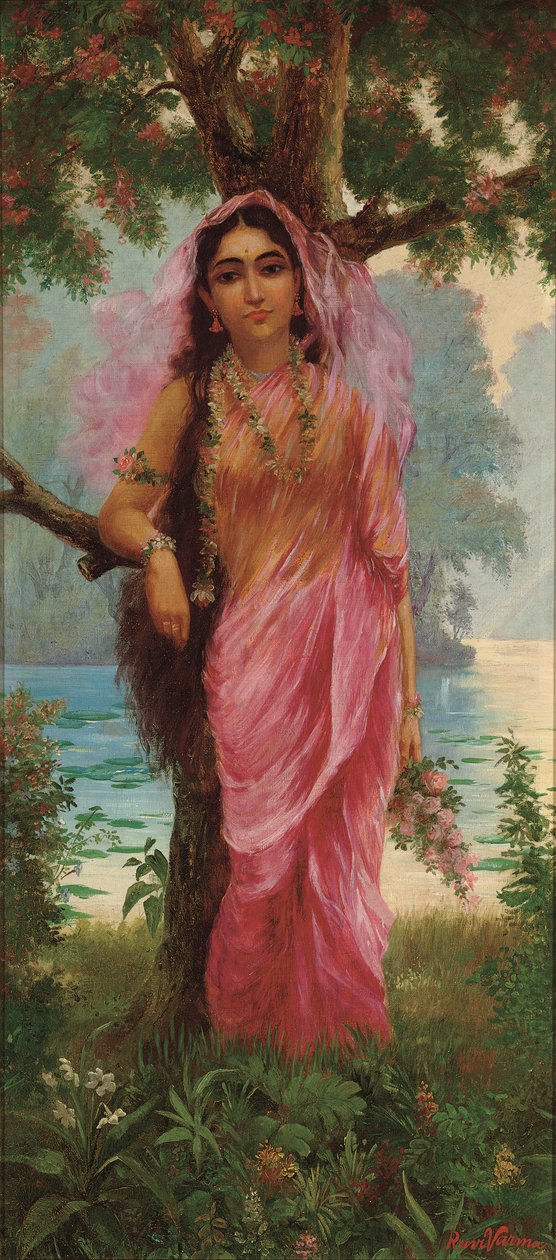 Vasant Sena af Raja Ravi Varma