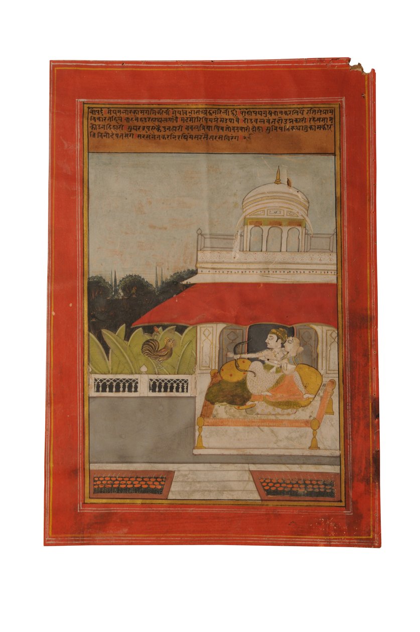 Ragamala miniaturemaleri, Rajasthan sandsynligvis Bundi, begyndelsen af ​​det 19. århundrede af Rajasthani School