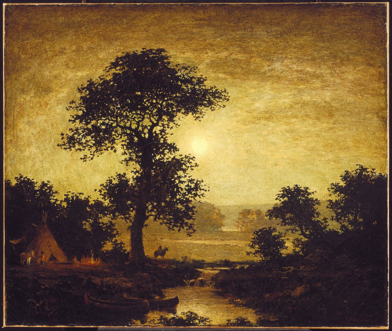 Måneskin af Ralph Albert Blakelock