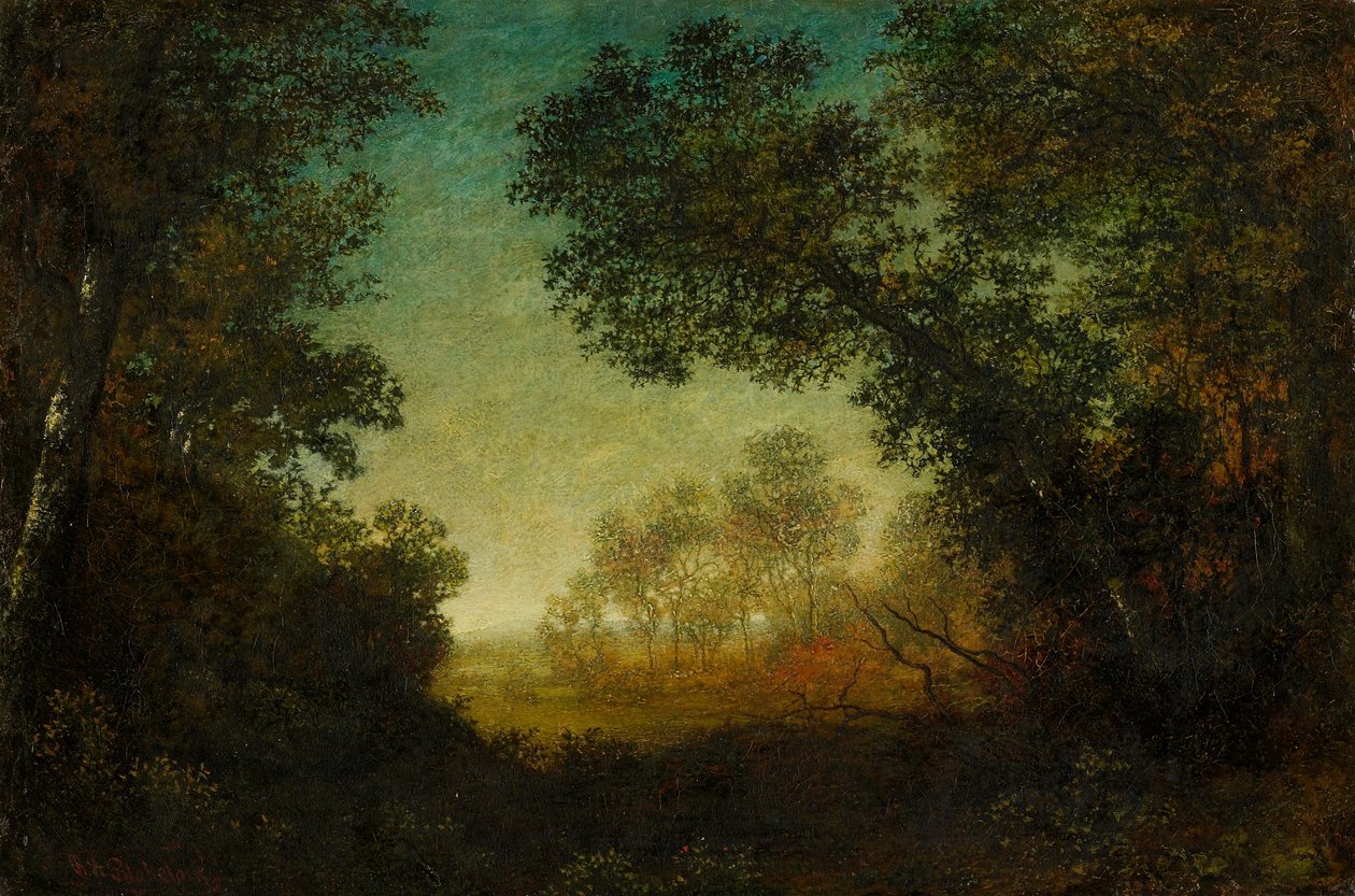 The Vista, ca. 1890 af Ralph Albert Blakelock