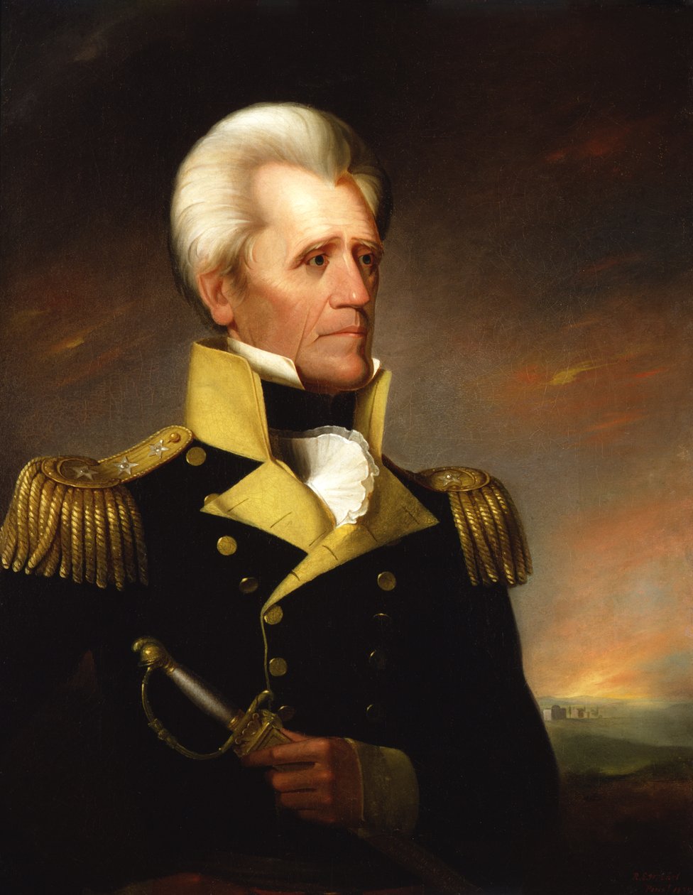 Andrew Jackson, 1835. af Ralph EW Earl