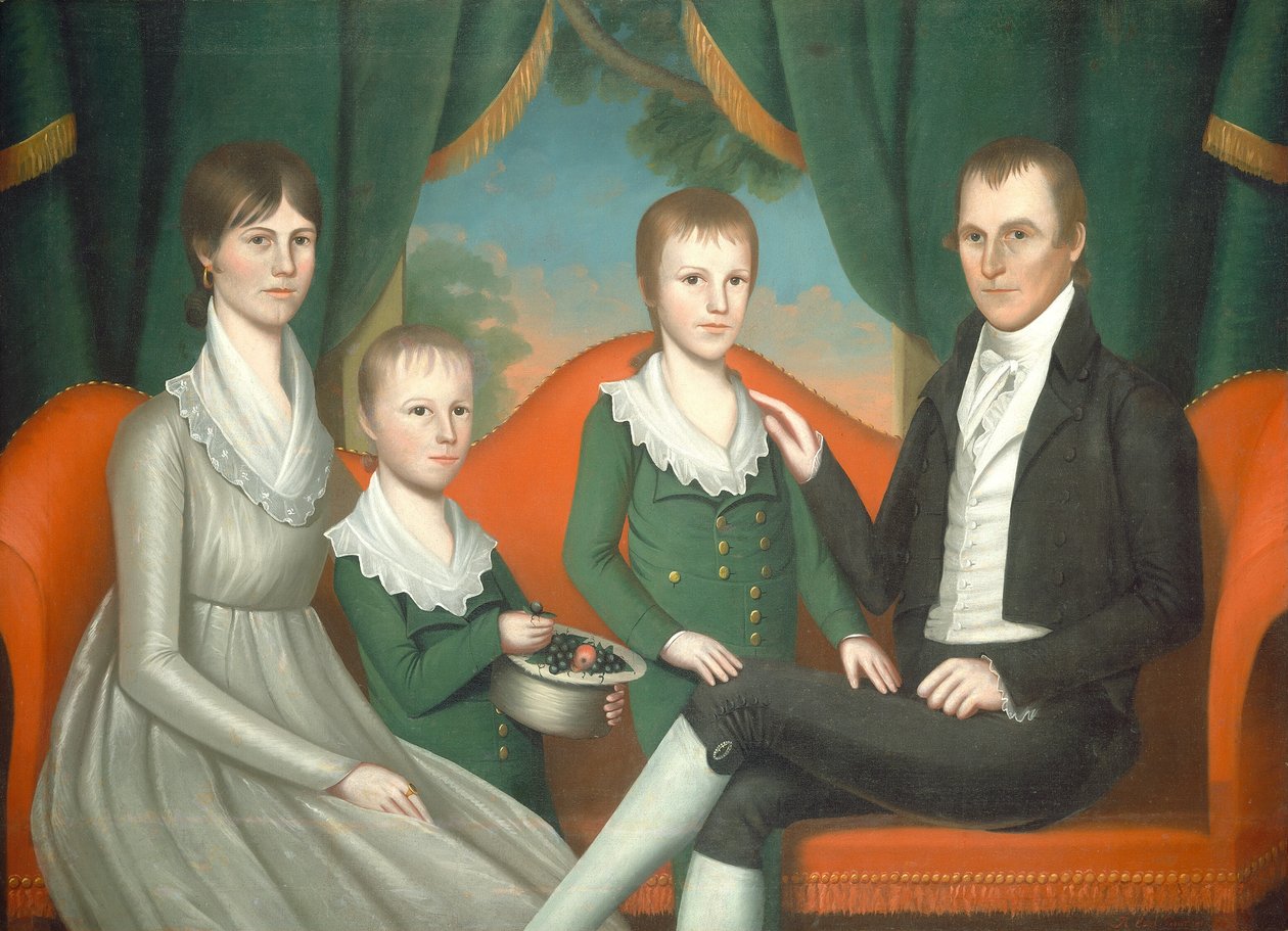 Familieportræt, 1804. af Ralph Earl