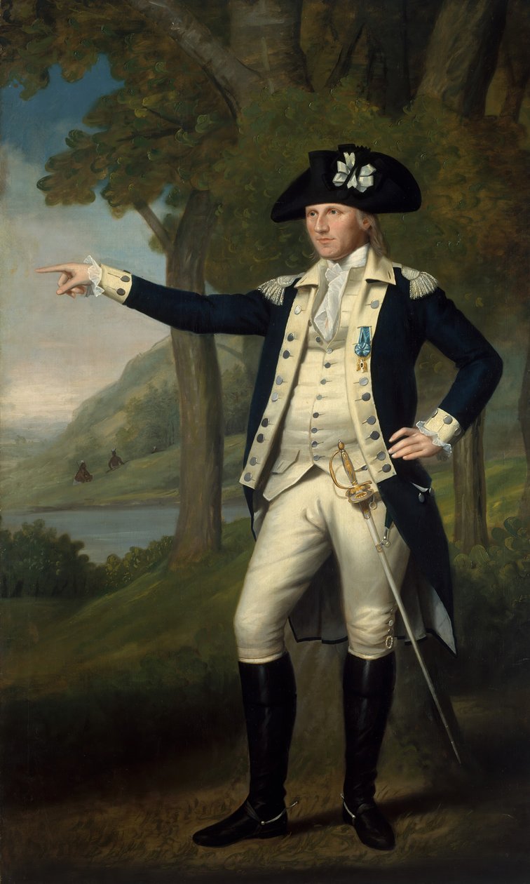 Marinus Willett, ca. 1791. dani af Ralph Earl