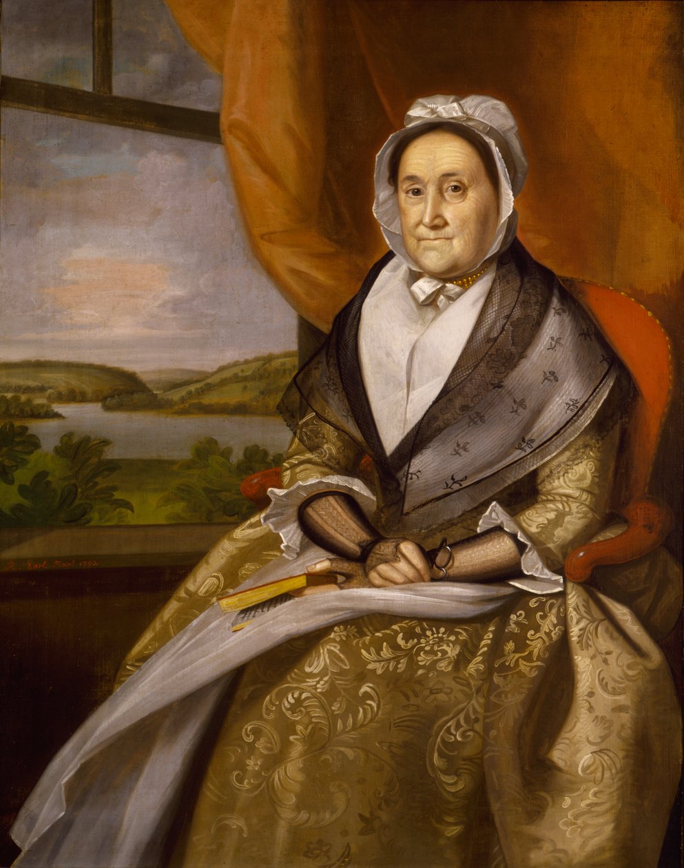 Mrs. Joseph Wright, 1792. af Ralph Earl