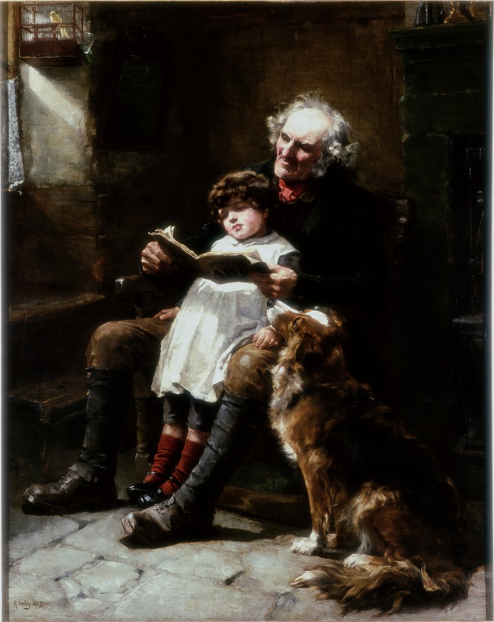 A.B.C., 1887 af Ralph Hedley
