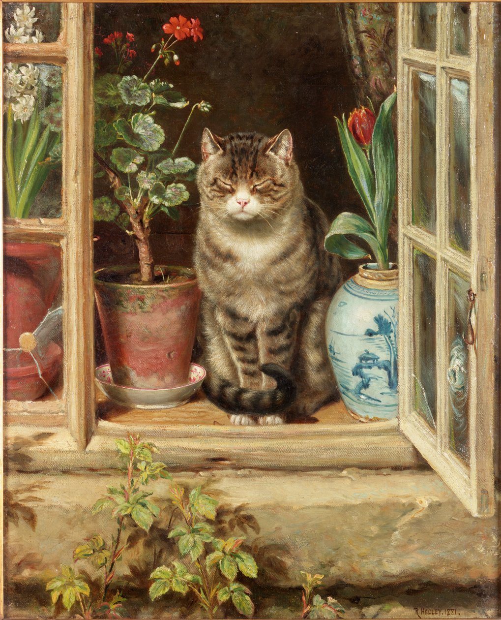 Blinker i solen, 1881 af Ralph Hedley