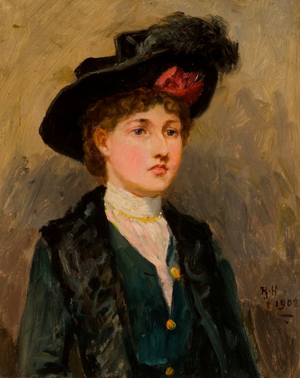 Elsie Wright, 1902 af Ralph Hedley