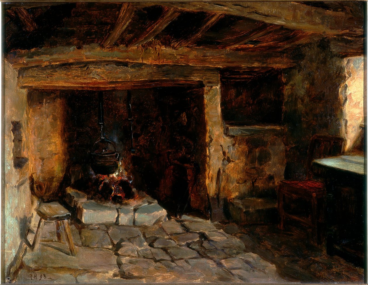 Det Gamle Køkken af Ralph Hedley