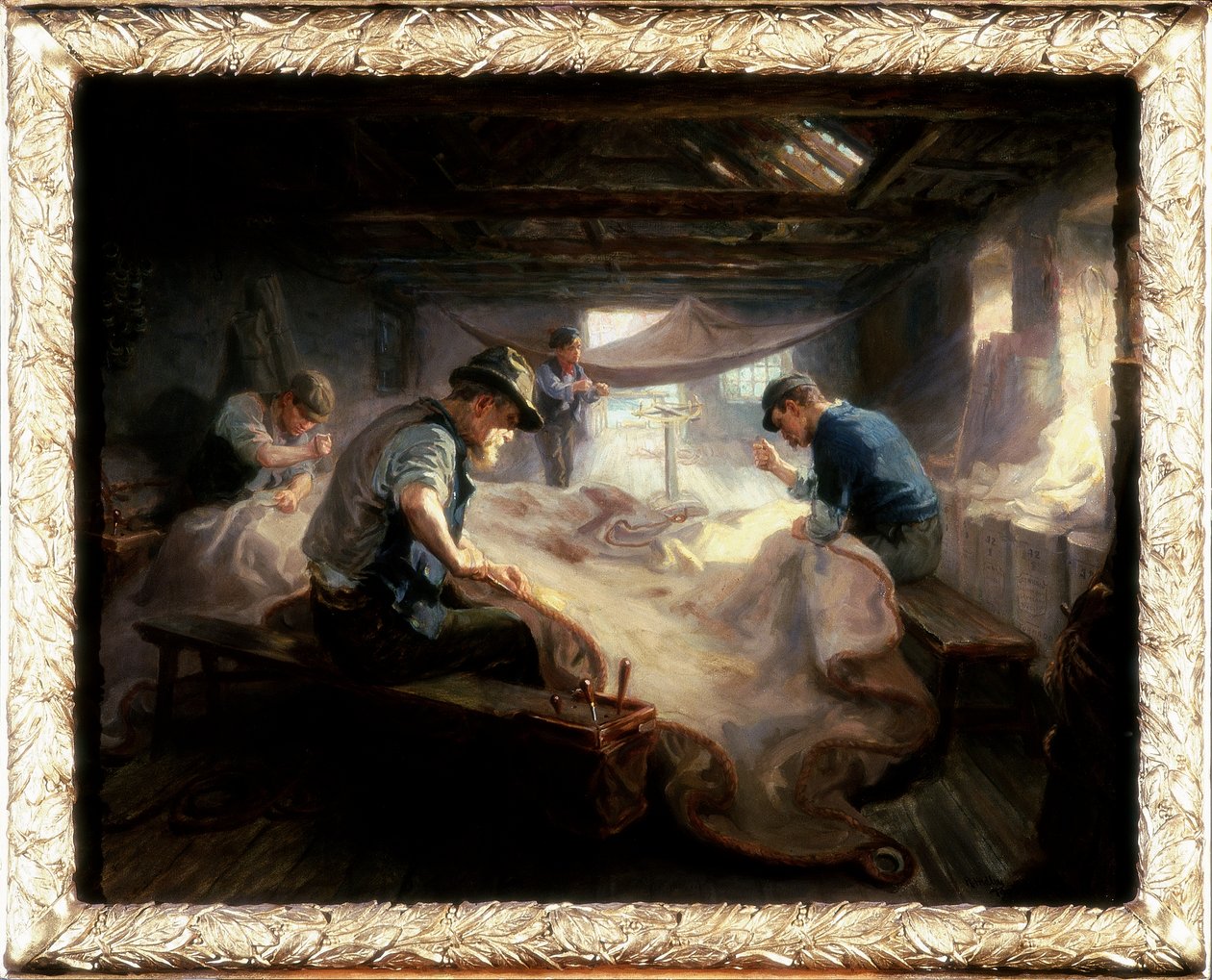 Sejlloftet, 1908 af Ralph Hedley